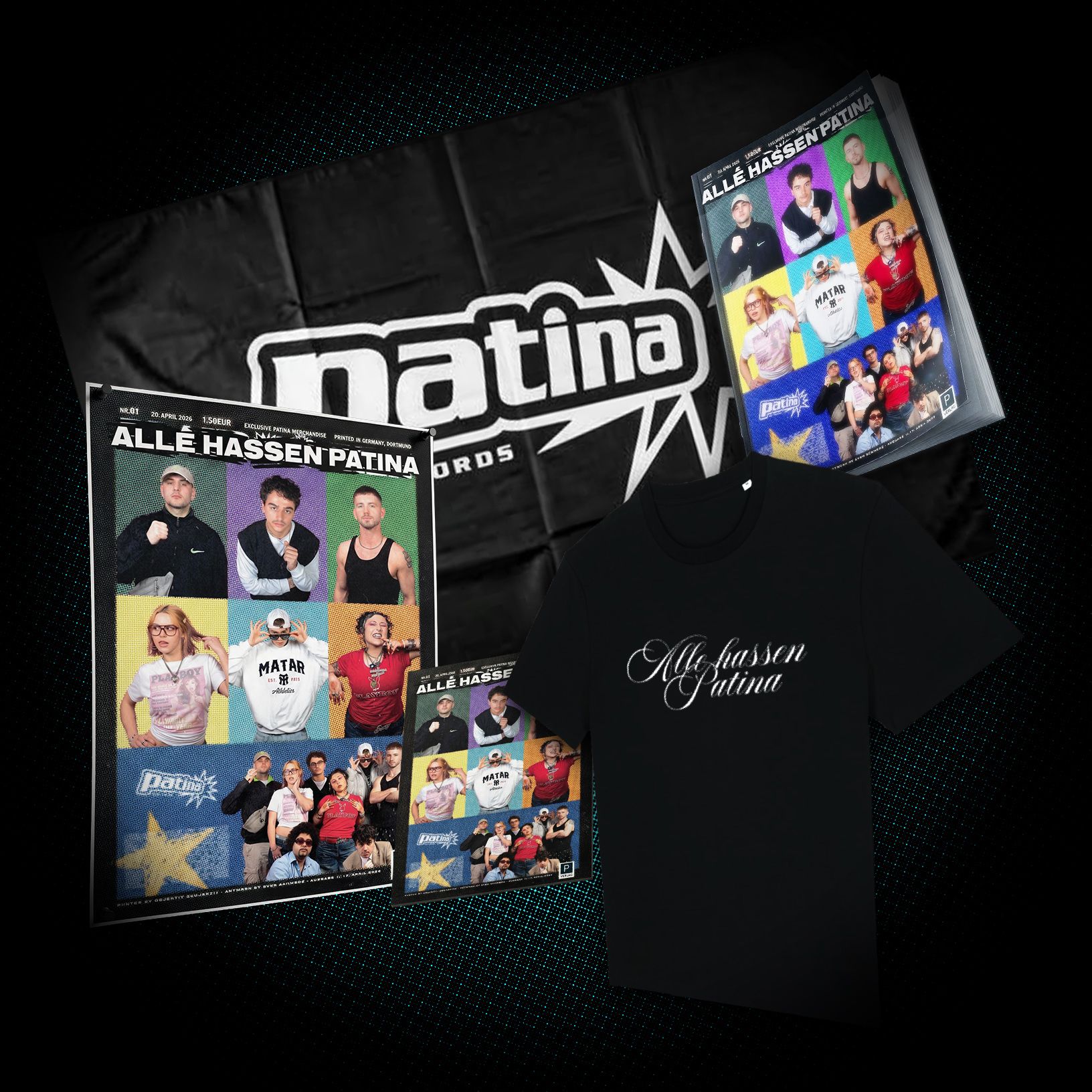 ALLE HASSEN PATINA T-Shirt Bundle